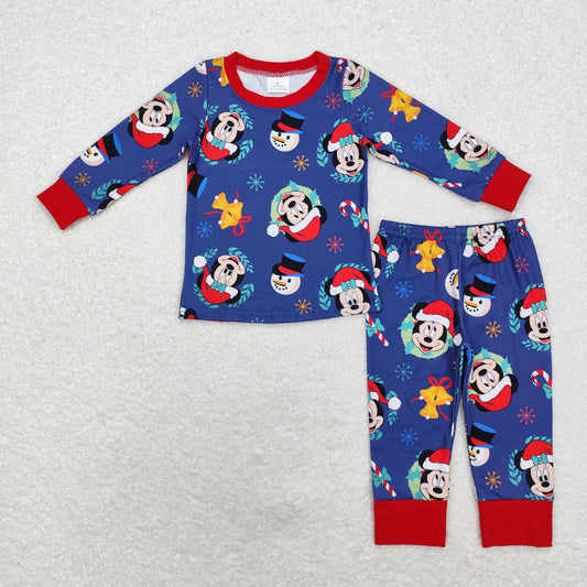 Christmas mouse sibling BLP0689 preorder boy pajamas outfit 202408 RTS