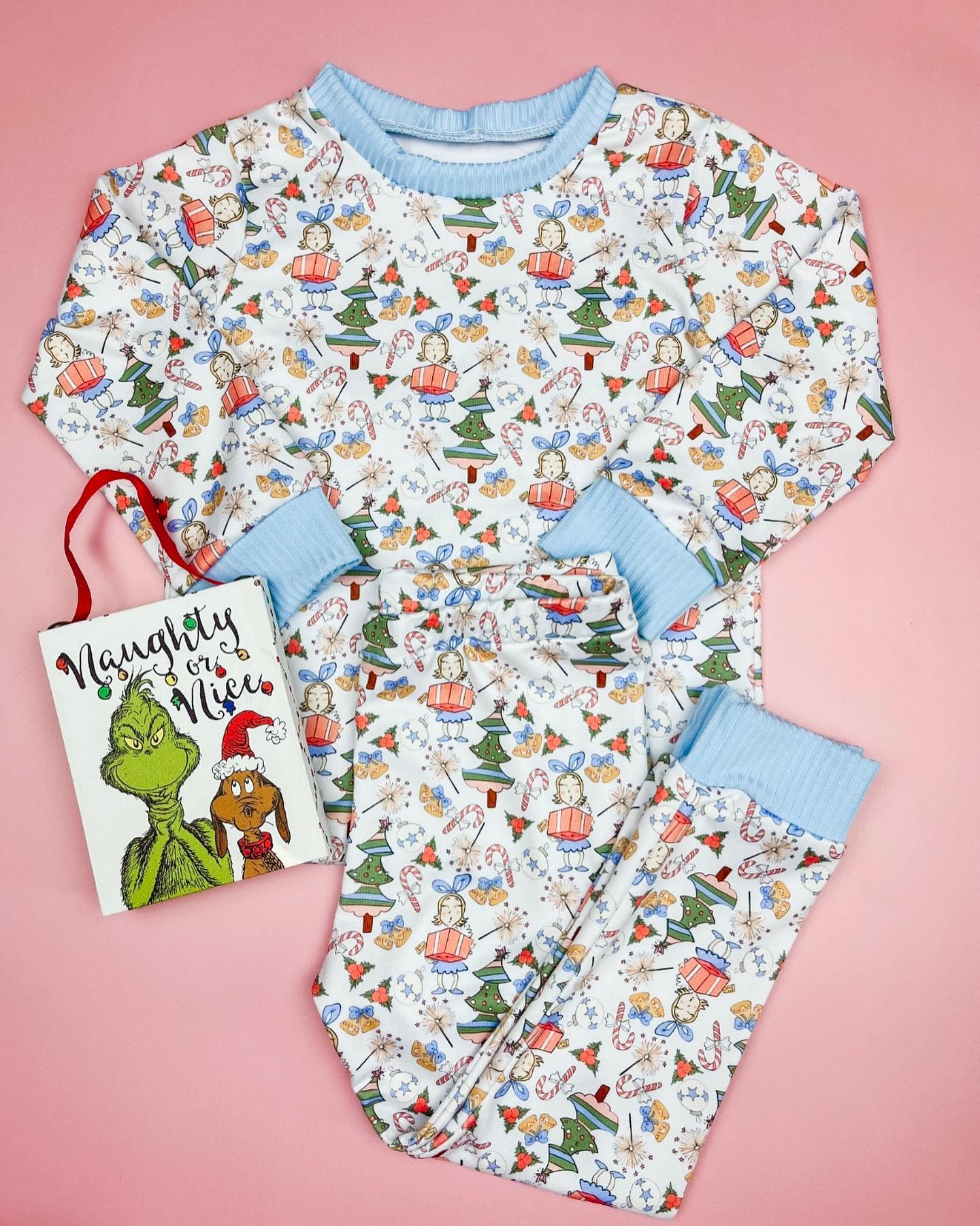 Christmas gift girl sibling BLP0699 preorder boy pajamas outfit 202407