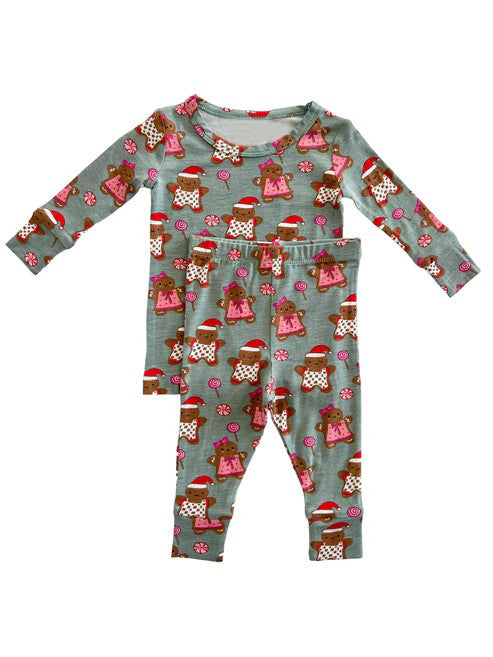 Christmas gingerbread sibling BLP0702 preorder boy pajamas outfit 202407