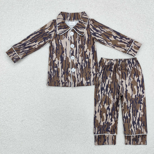 camo sibling BLP0705 boy pajamas outfit 202409 RTS