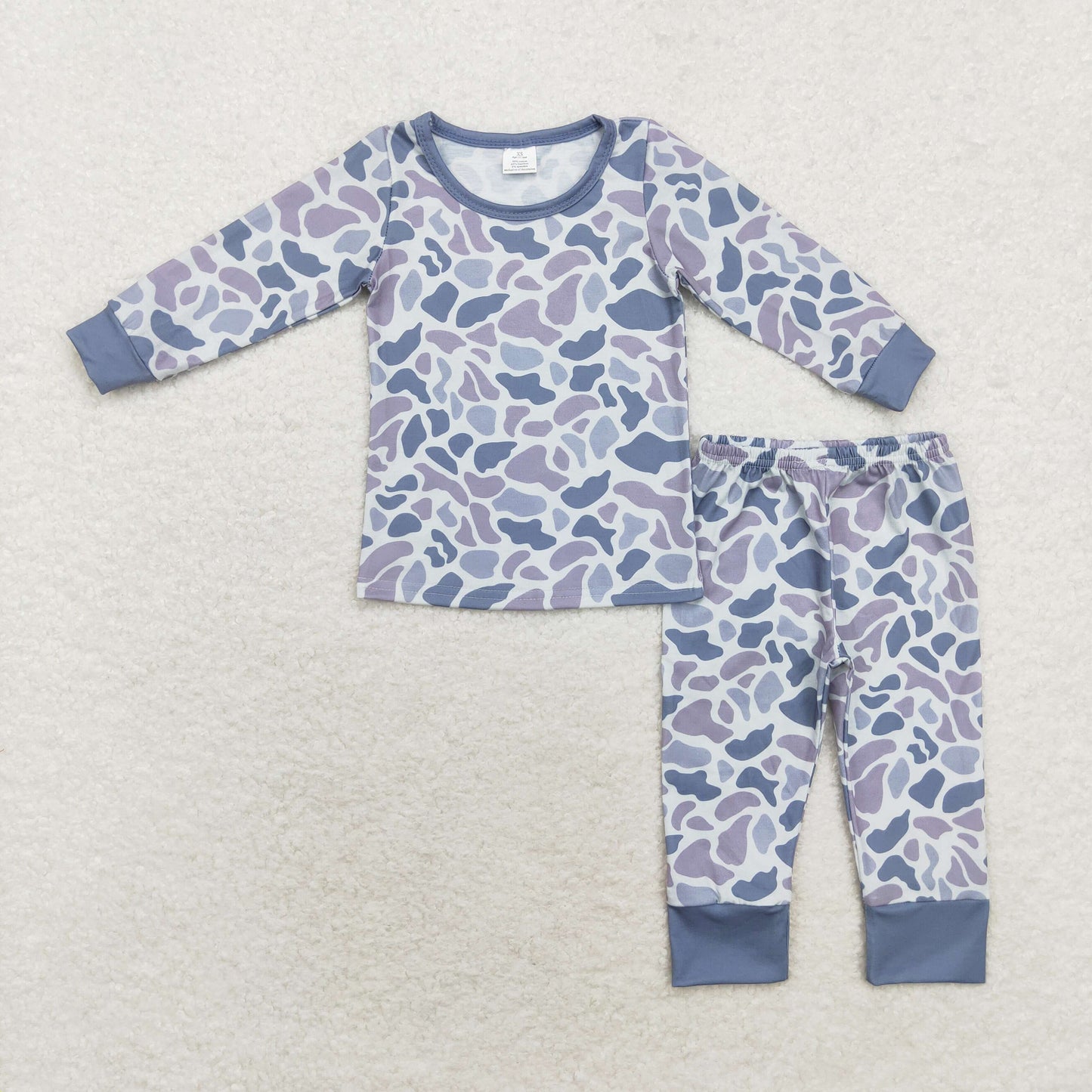 BLP0709 BAMBOO camo sibling   boy pajamas outfit 202408