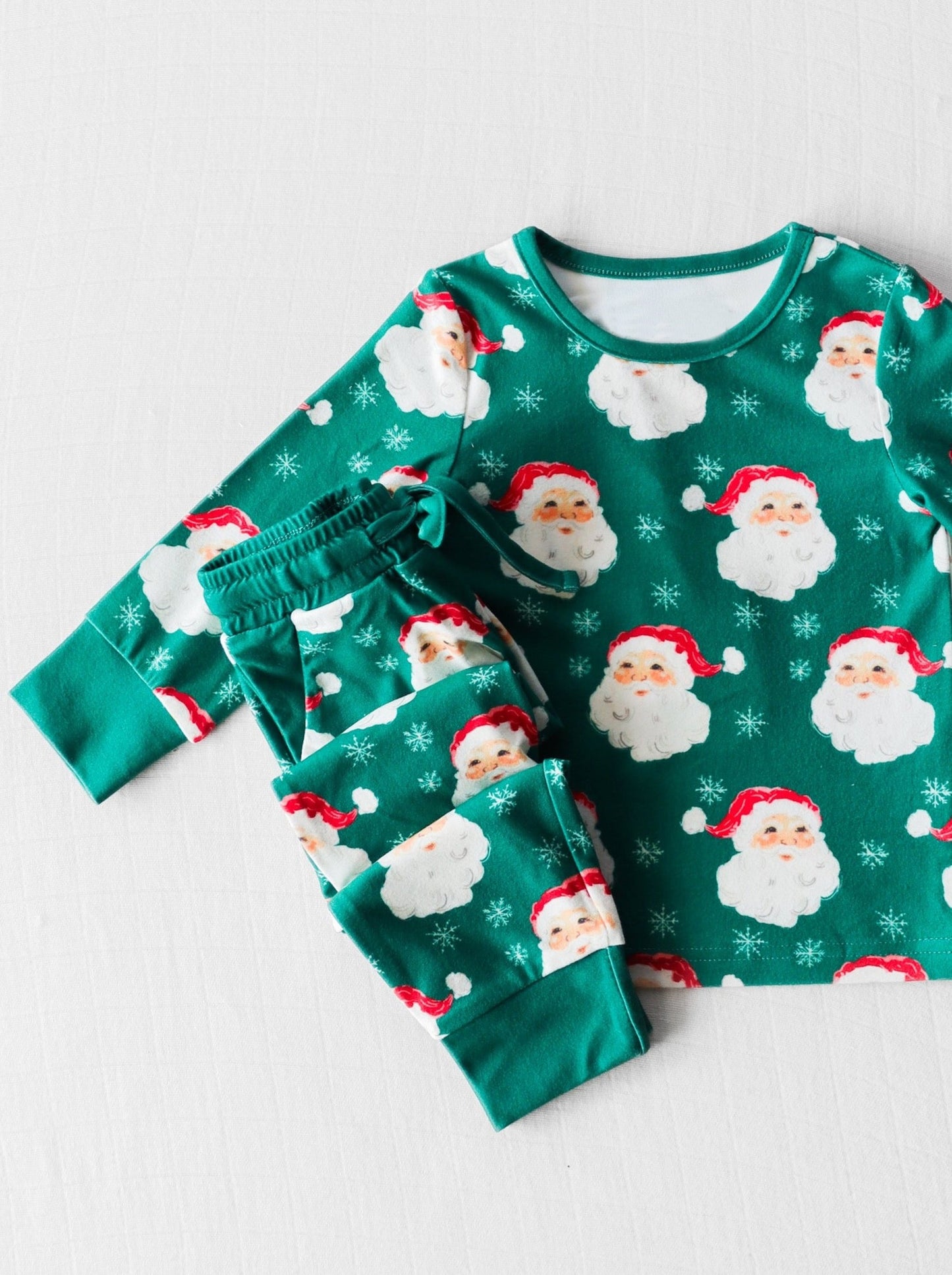 Christmas santa sibling BLP075 long sleeve children boy outfit pajamas preorder 202407