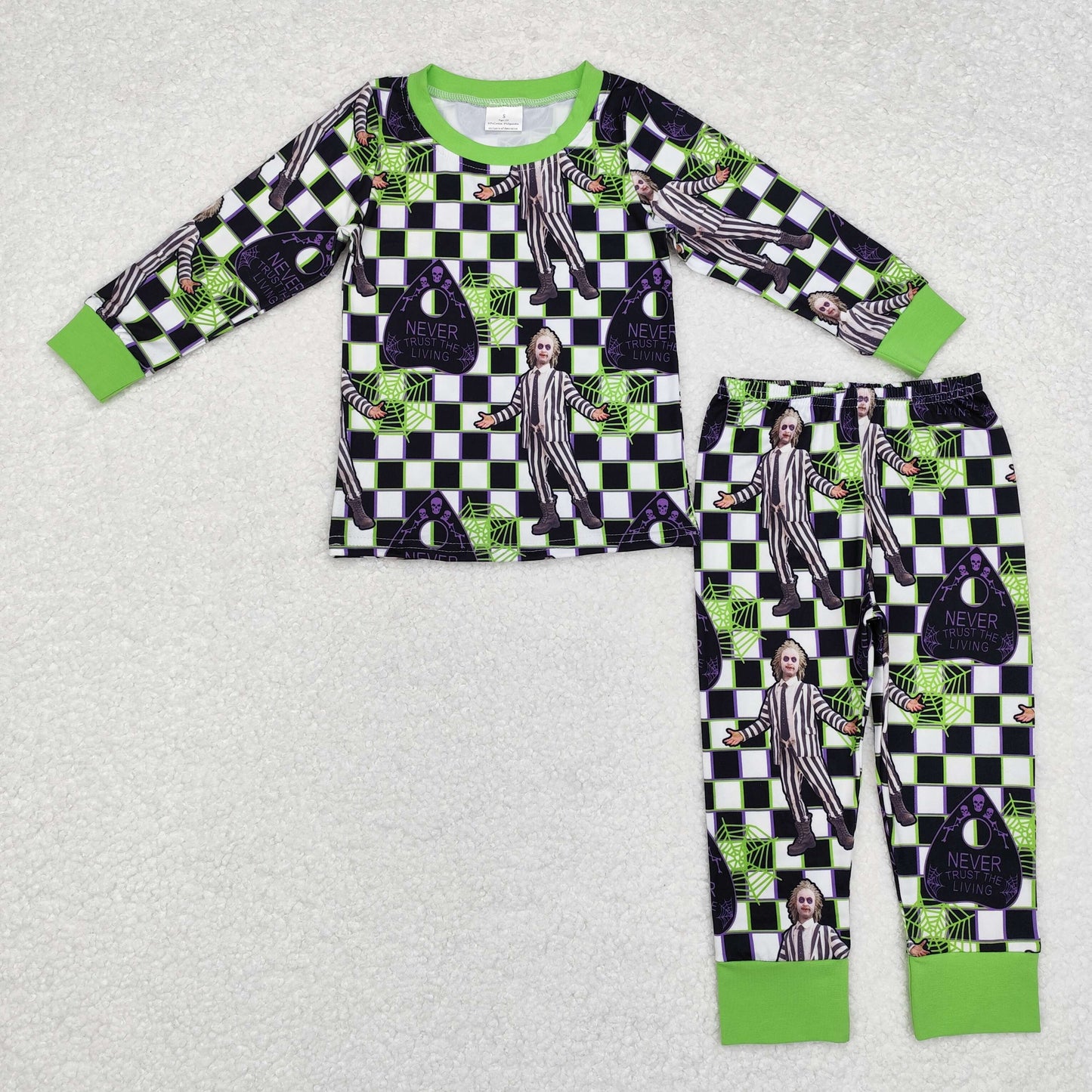 BLP0801  preorder halloween boo boy pajamas outfit 202409