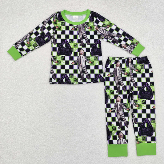 BLP0801  preorder halloween boo boy pajamas outfit 202409