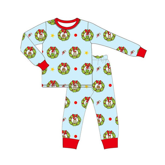 BLP0811 preorder grinch Christmas boy pajamas outfit 202409