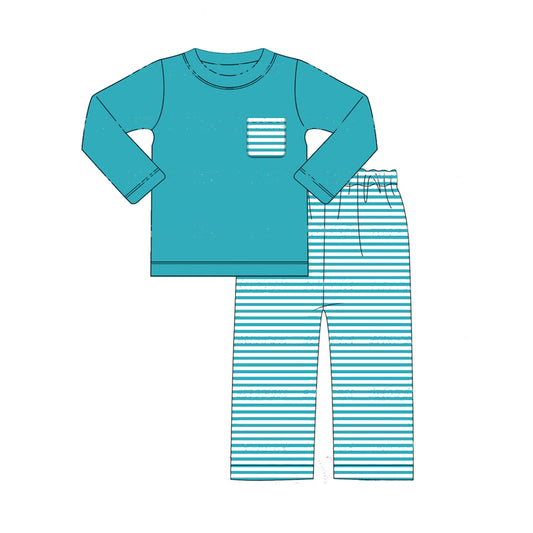 BLP0822 sibling  cotton preorder boy pajamas outfit 202408