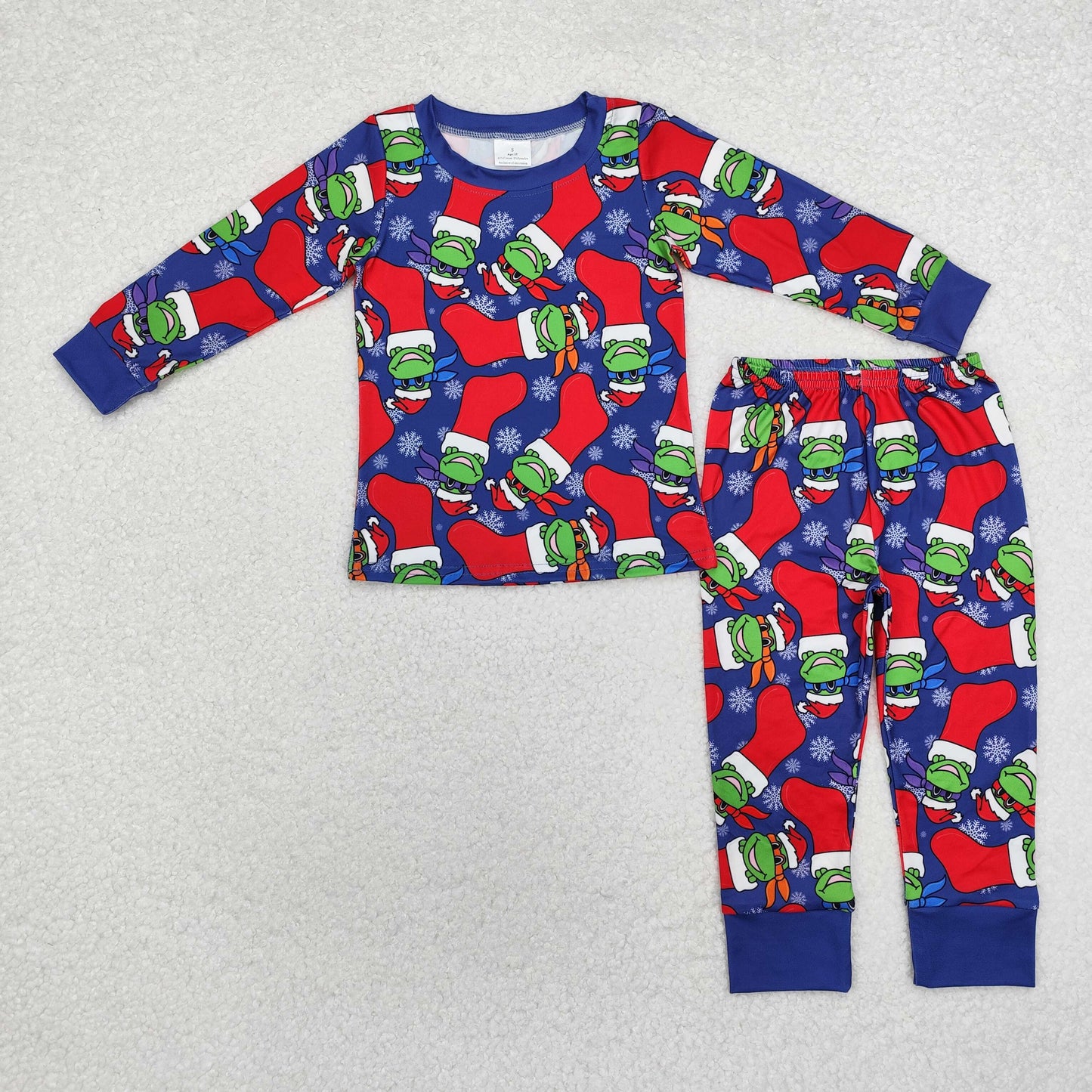 BLP0870 RTS  Christmas grinch boy pajamas outfit 202410