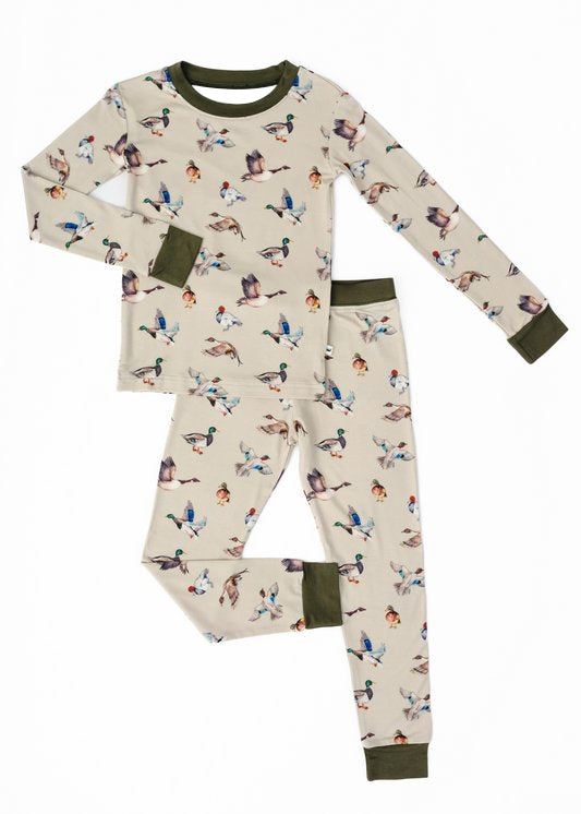 BLP0912 preorder duck western hunting boy pajamas outfit 202408