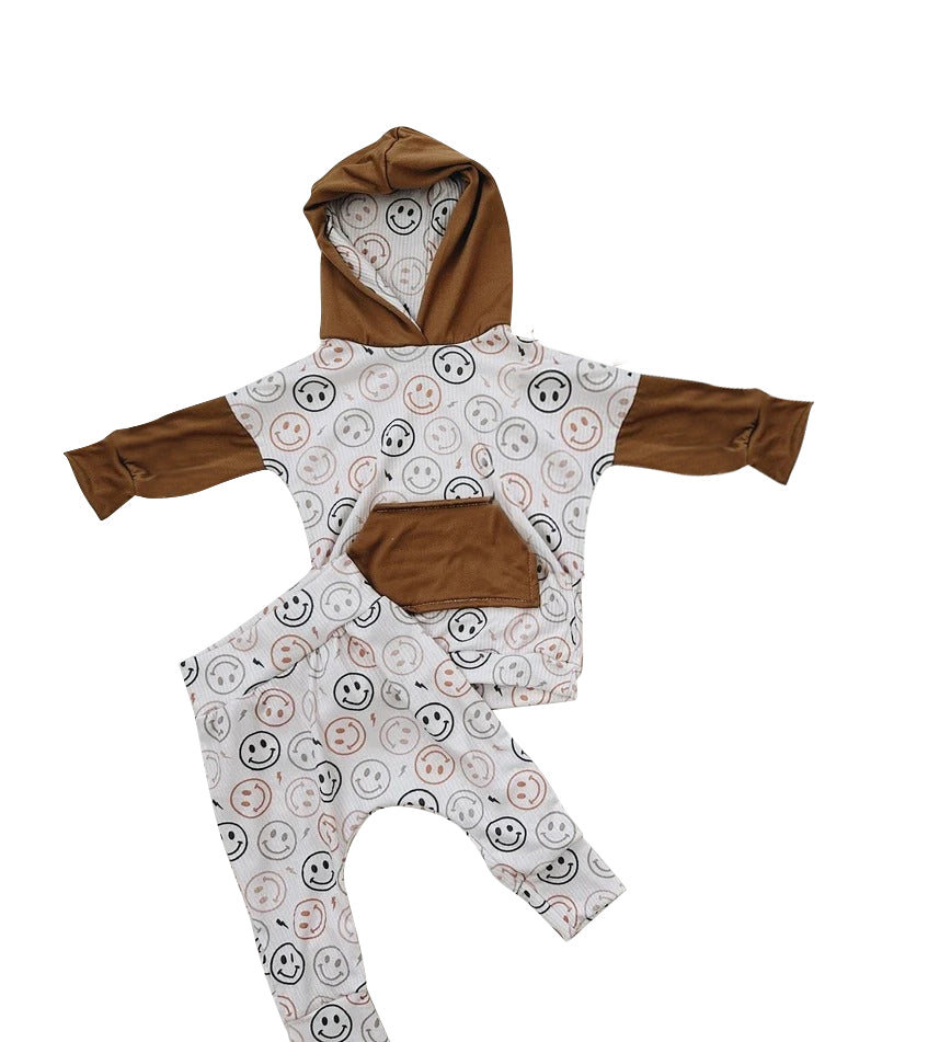 preorder BLP0914 hoodies smile  western boy outfit 202408