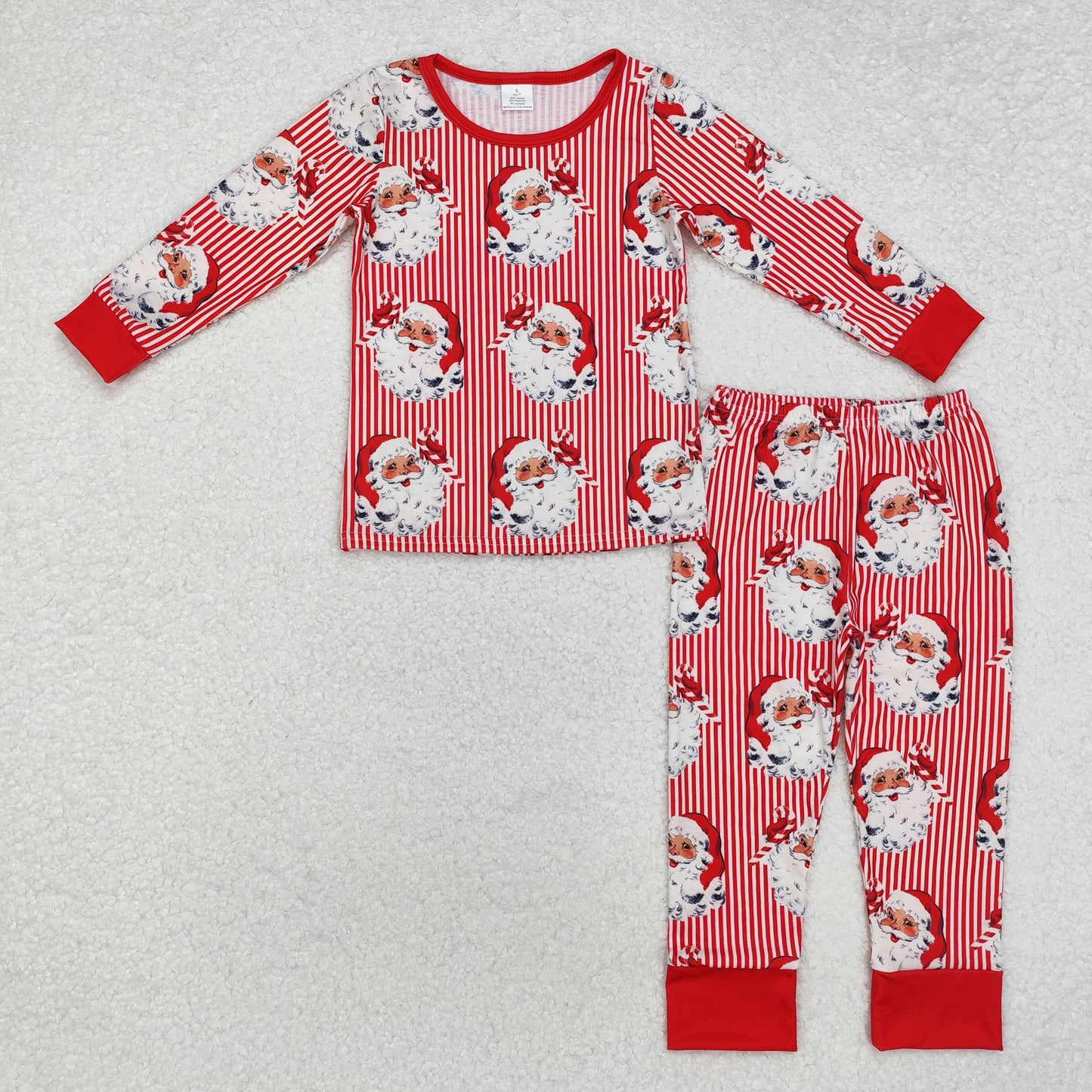 BLP0917 -BAMBOO Christmas santa boy pajamas outfit 202410  RTS