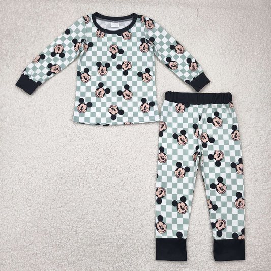 BLP0937 mouse western hunting boy pajamas outfit 202504 RTS