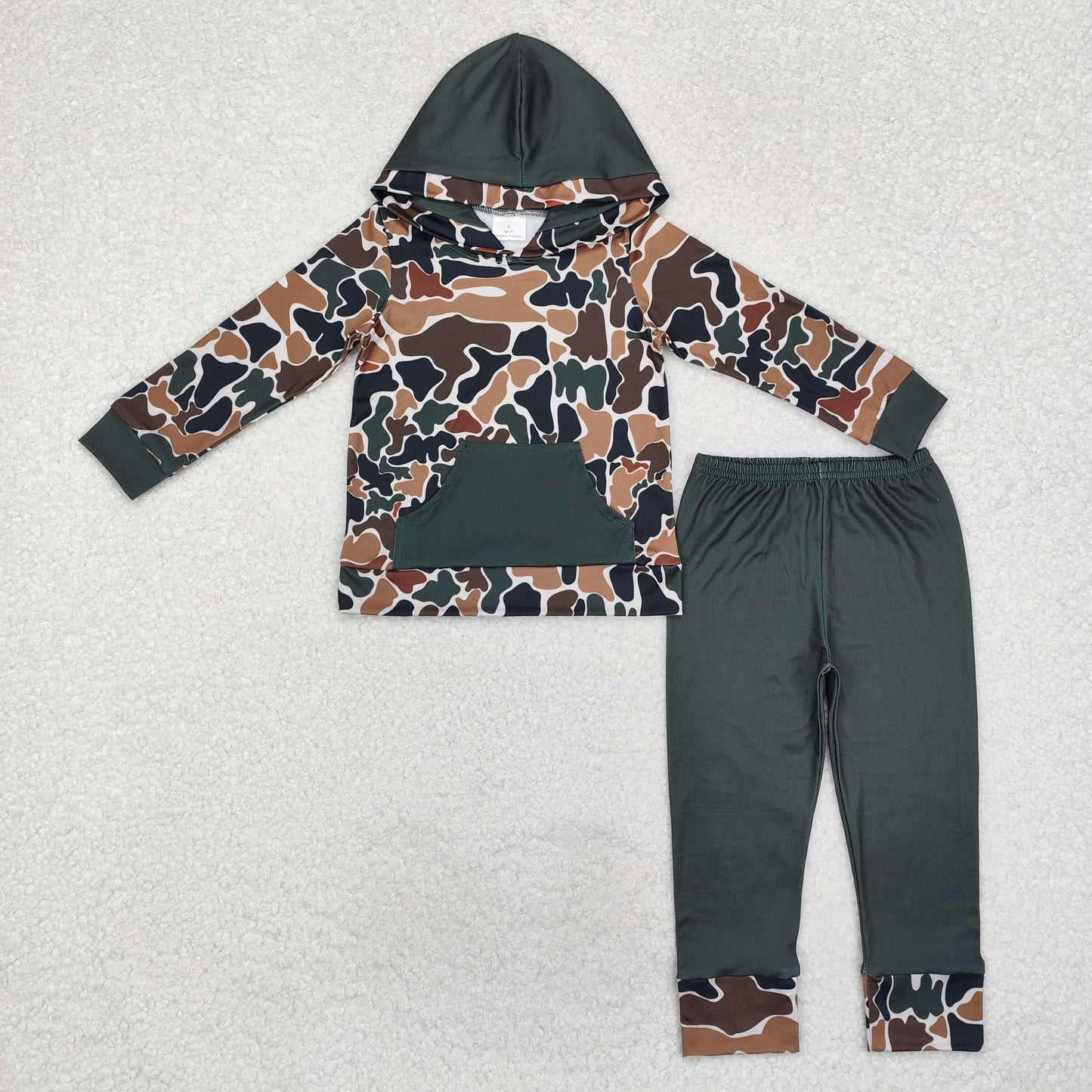 BLP0962 hoodie camo boy pajamas outfit 202411 RTS