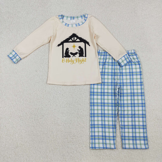 BLP1100 Jesus boy pajamas outfit 202509 RTS