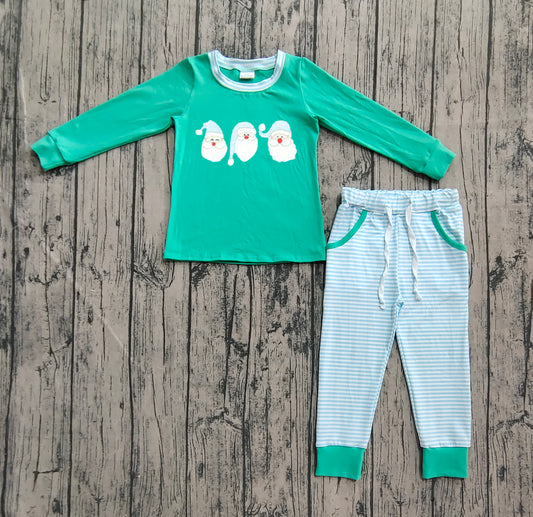 BLP1168  Embroidery Christmas boy outfit 202507 preorder