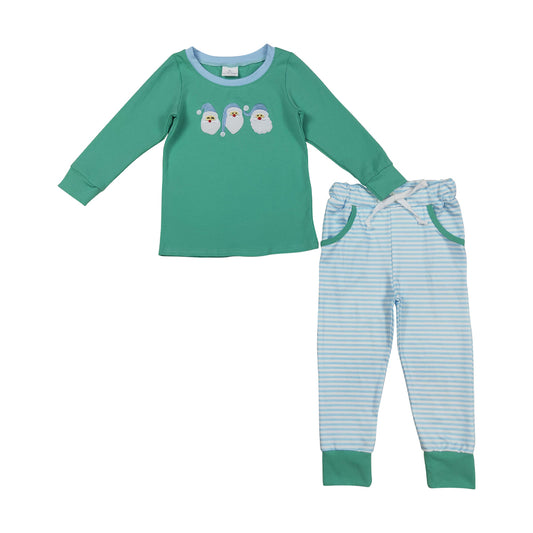 BLP1168  Embroidery Christmas boy outfit 202509 RTS