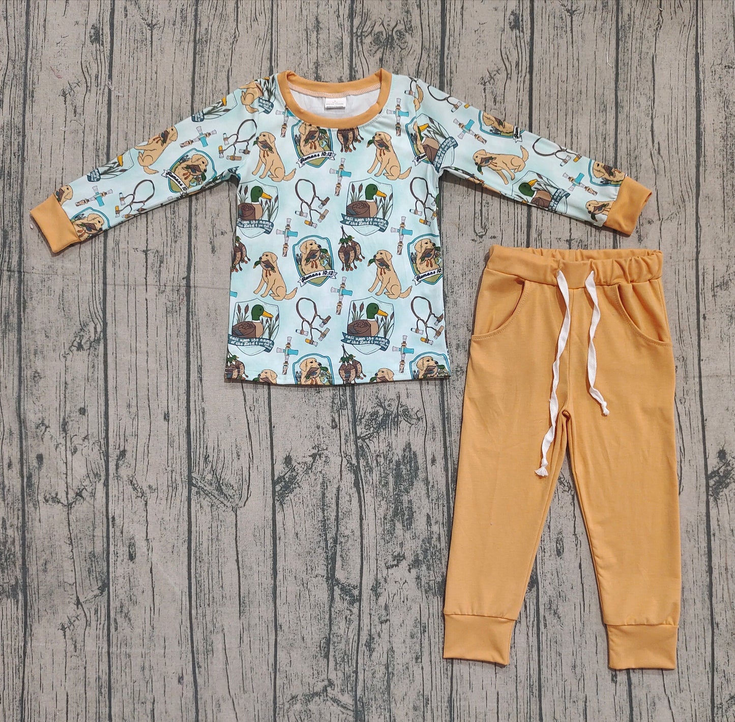 BLP1177 duck western  BOY outfit 202509 preorder