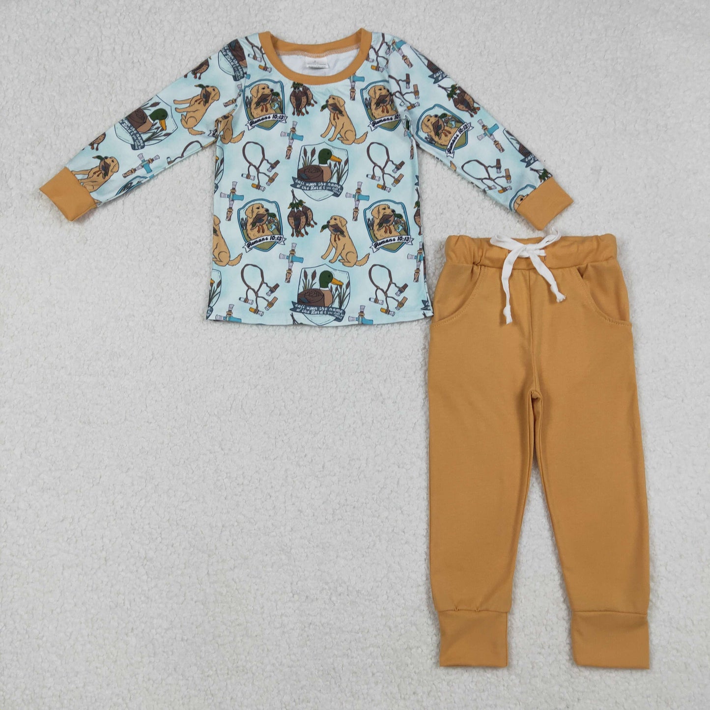 BLP1177 duck western  BOY outfit 202509  RTS