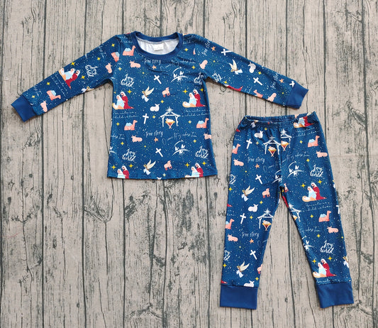 BLP1198 true story god boy sibling pajamas  outfit 202508 preorder