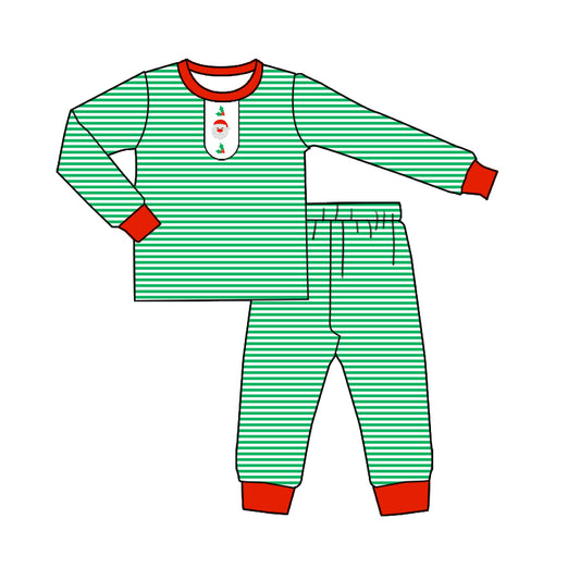 BLP1205 Christmas Santa western  kids boy outfit 202507 preorder
