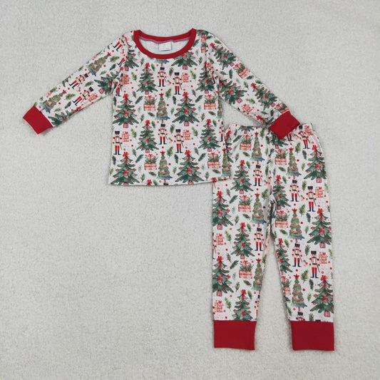 BLP1206 Christmas Santa western  kids boy outfit 202509 RTS