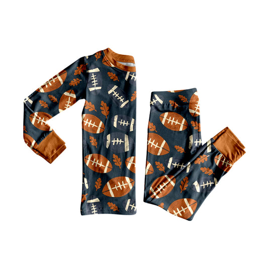 BLP1215 football boy pajamas sibling outfit 202508 preorder