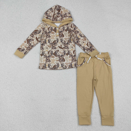 BLP1239 Hoodie deer hunting western boy outfit 202509 RTS