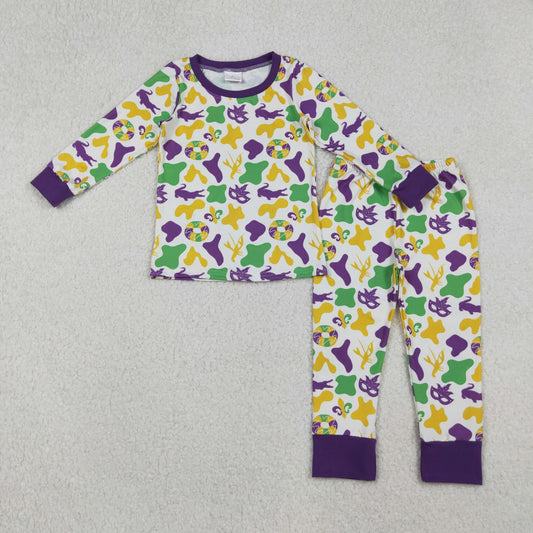 BLP1273-XS-3XL  Mardi Gras boy sibling  outfit 202509  RTS