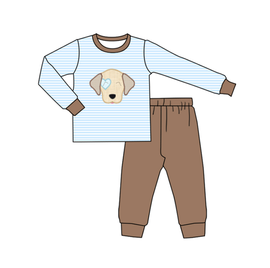 BLP1283 dog  pajamas boy outfit 202509 preorder