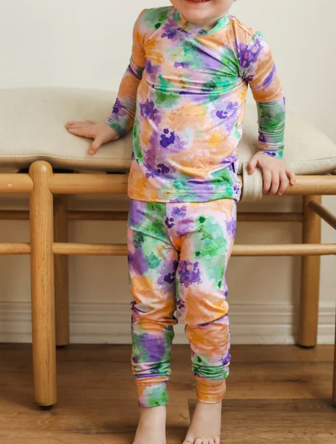 BLP1294 Mardi Gras  pajamas boy outfit 202509  preorder