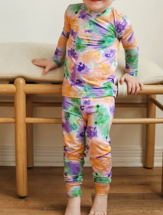 BLP1294 Mardi Gras  pajamas boy outfit 202509  preorder