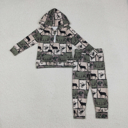 BLP1368 hoodie camo sibling  boy outfit 202512 RTS