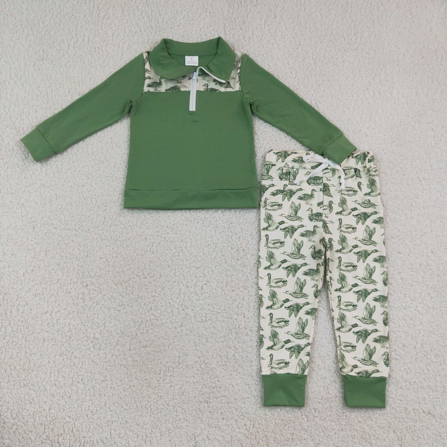 BLP1449 GREEN Duck boy outffit RTS 202608 RTS