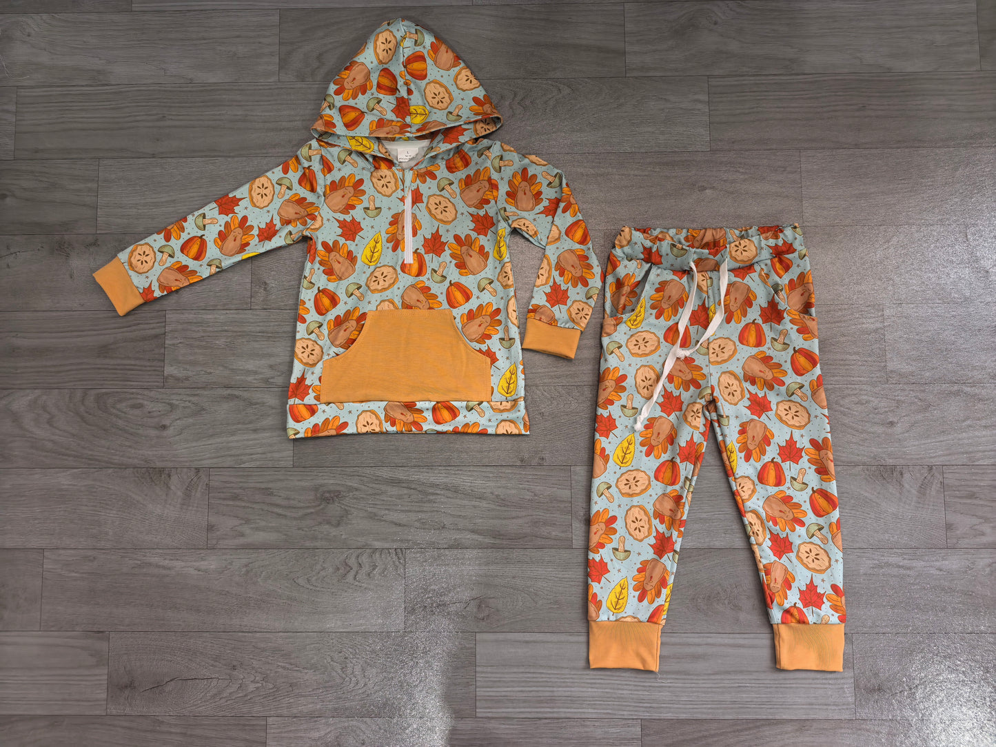 BLP1505 hoodie turkey boy outfit 202608 RTS