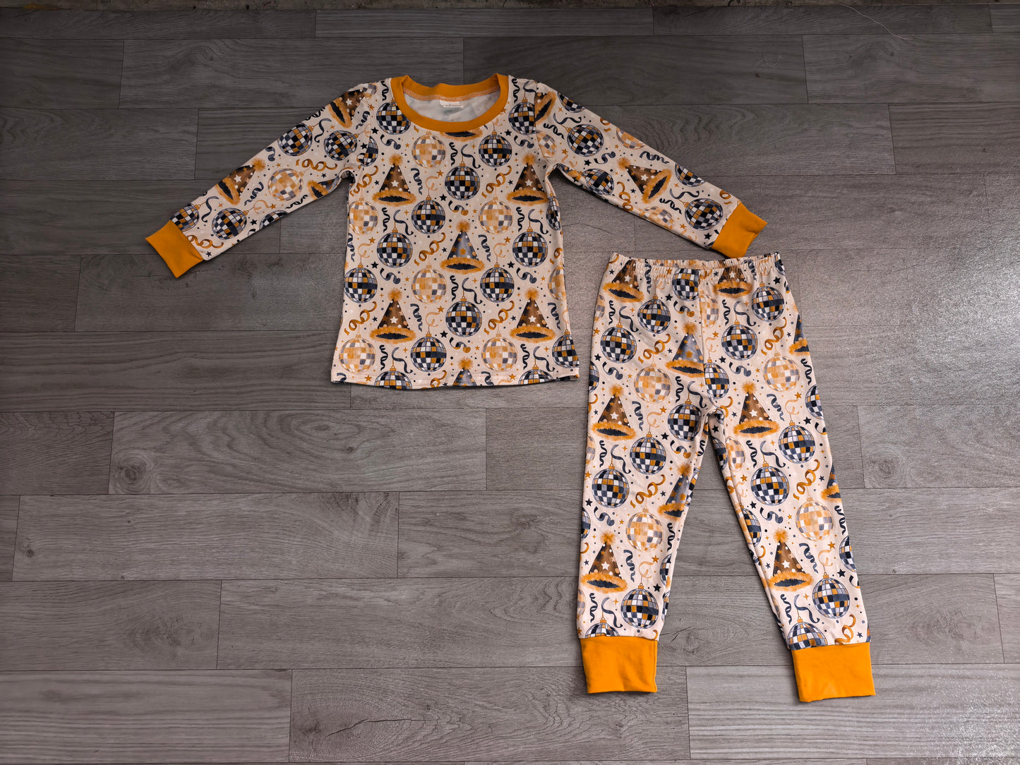 RTS BLP1534 Fall Element Print Long Sleeve Top Jogger Pants Girls Outfit 202608