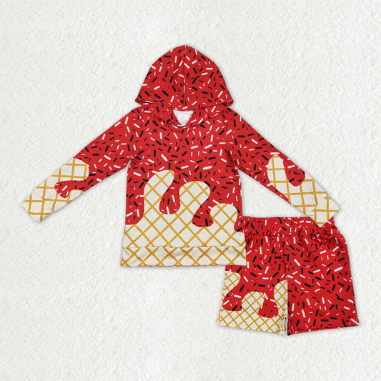 BLS0012组合 ice cream red  western  boy outfit 202510 RTS