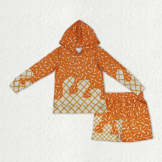 BLS0013组合 ice cream red  western  boy outfit 202510 RTS