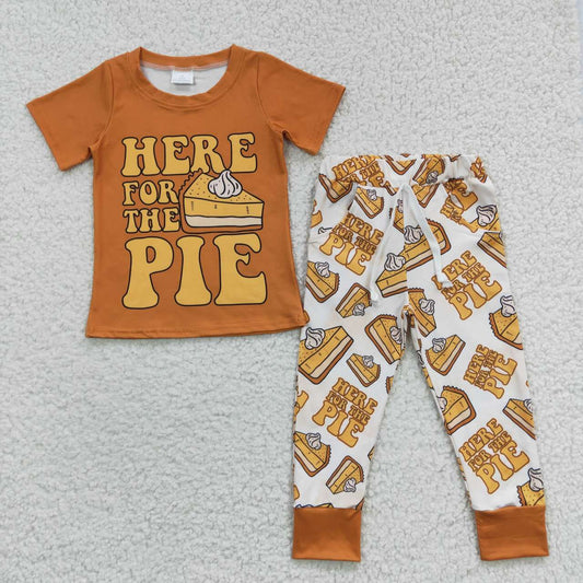 BSPO0118 pie fall short sleeve summer boy outfit 20230603 rts