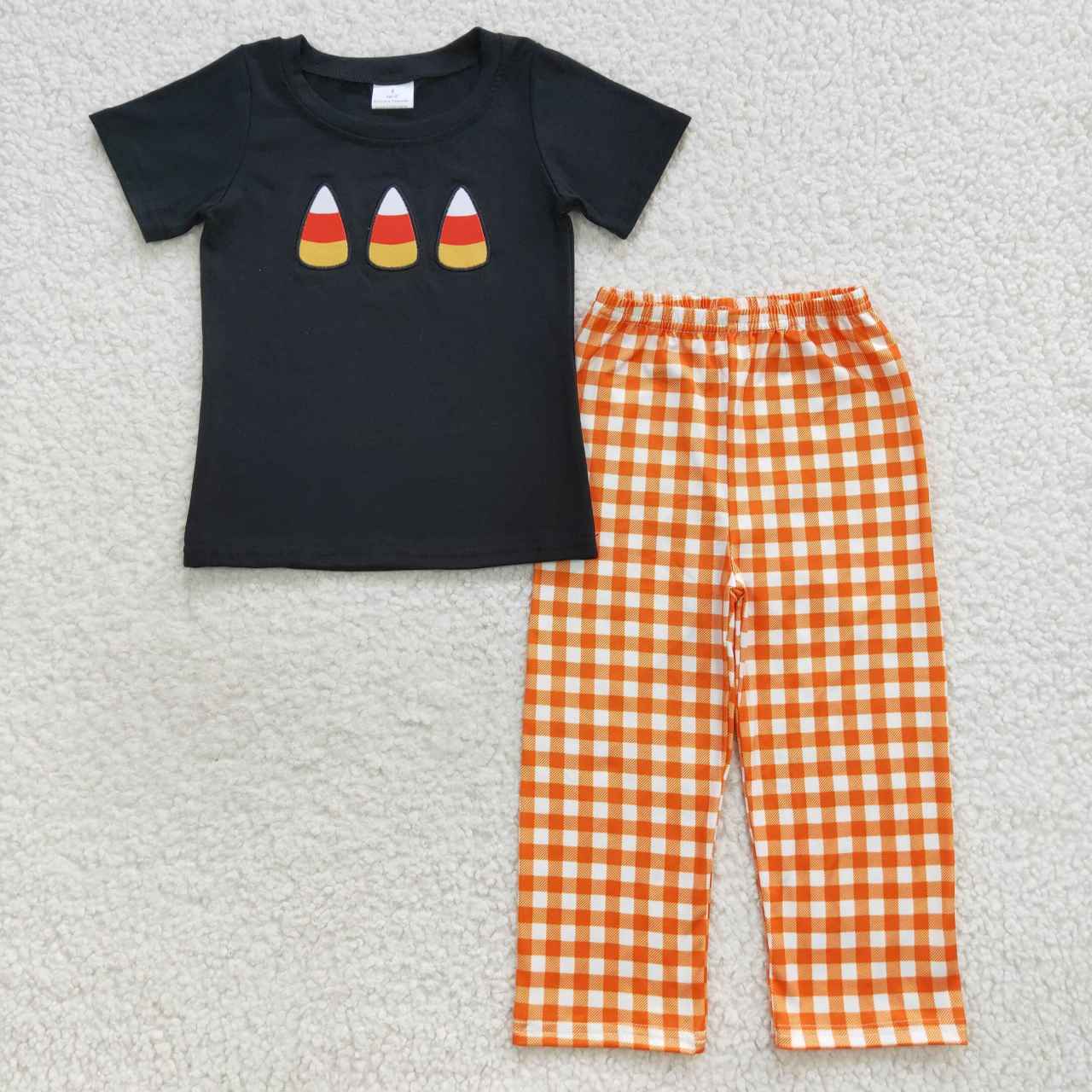 BSPO0121 short sleeve pants halloween boy pajamas outfit 20230830 RTS