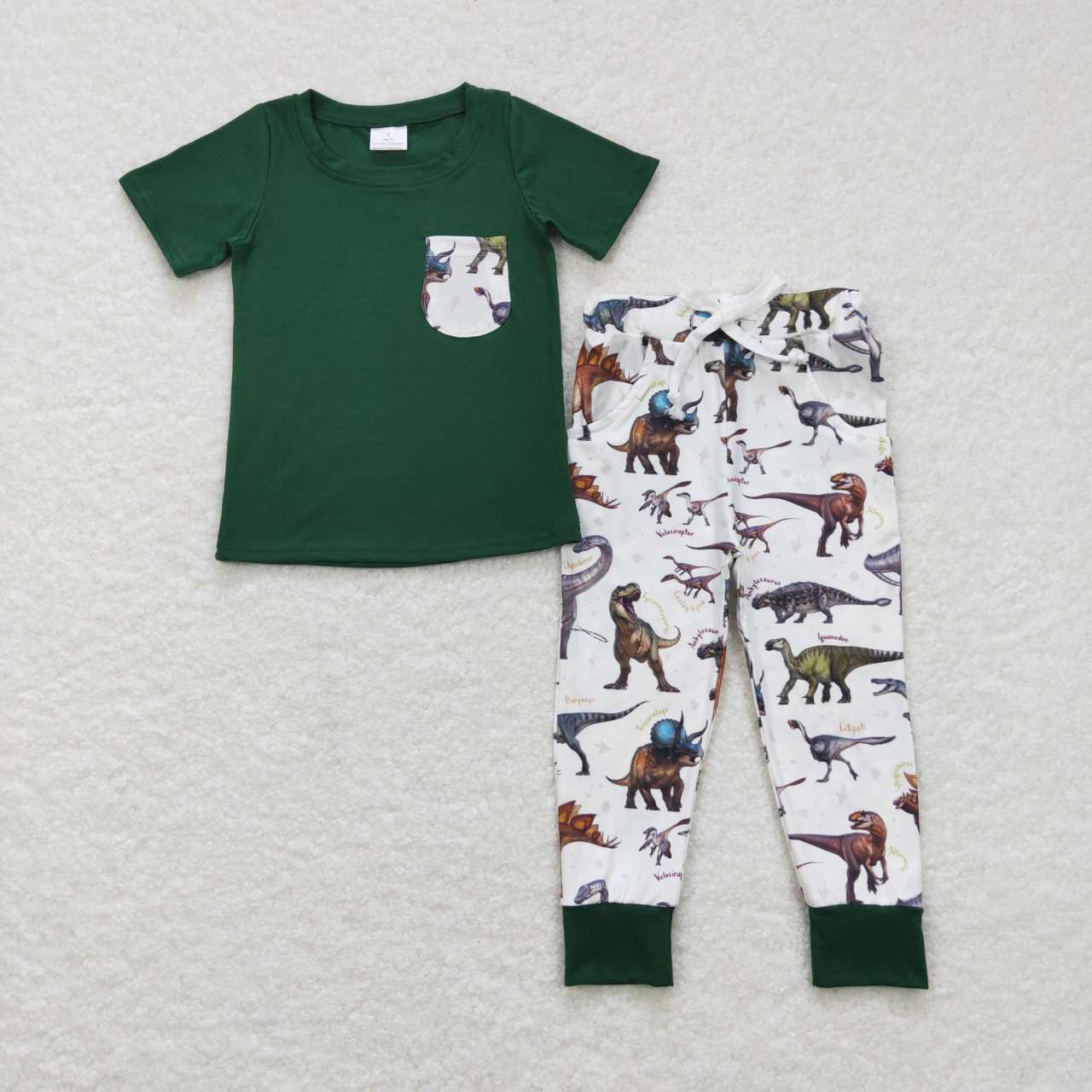 BSPO0181 RTS dinosaur long sleeve kids boy outfit 20231025