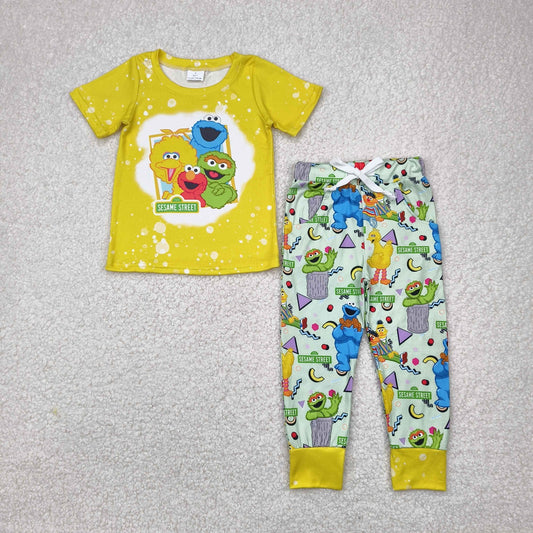 BSPO0314  cartoon street pajamas love outfit 202504 RTS