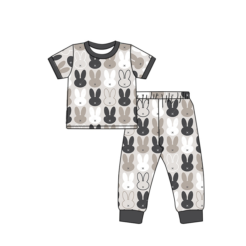 BSPO0317 preorder Easter boys pajamas outfit 202401