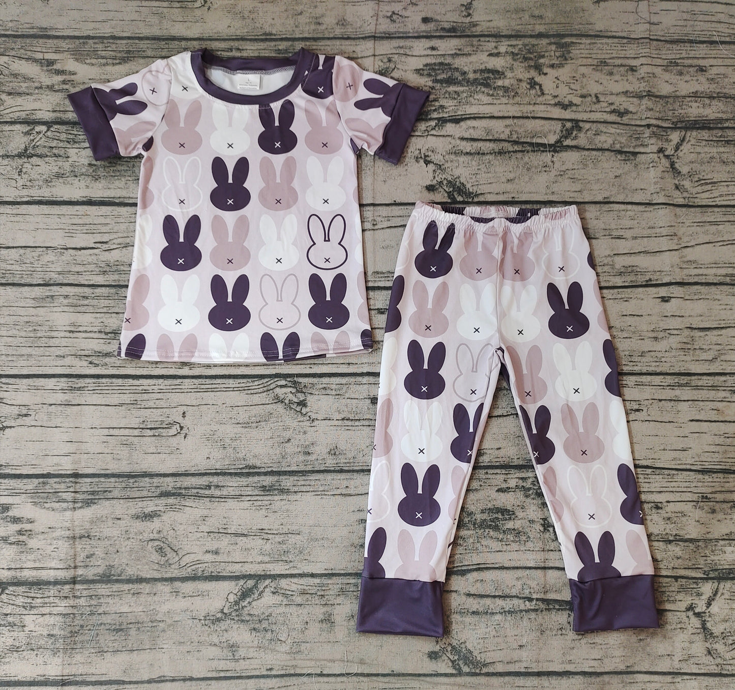 BSPO0317 preorder Easter boys pajamas outfit 202401