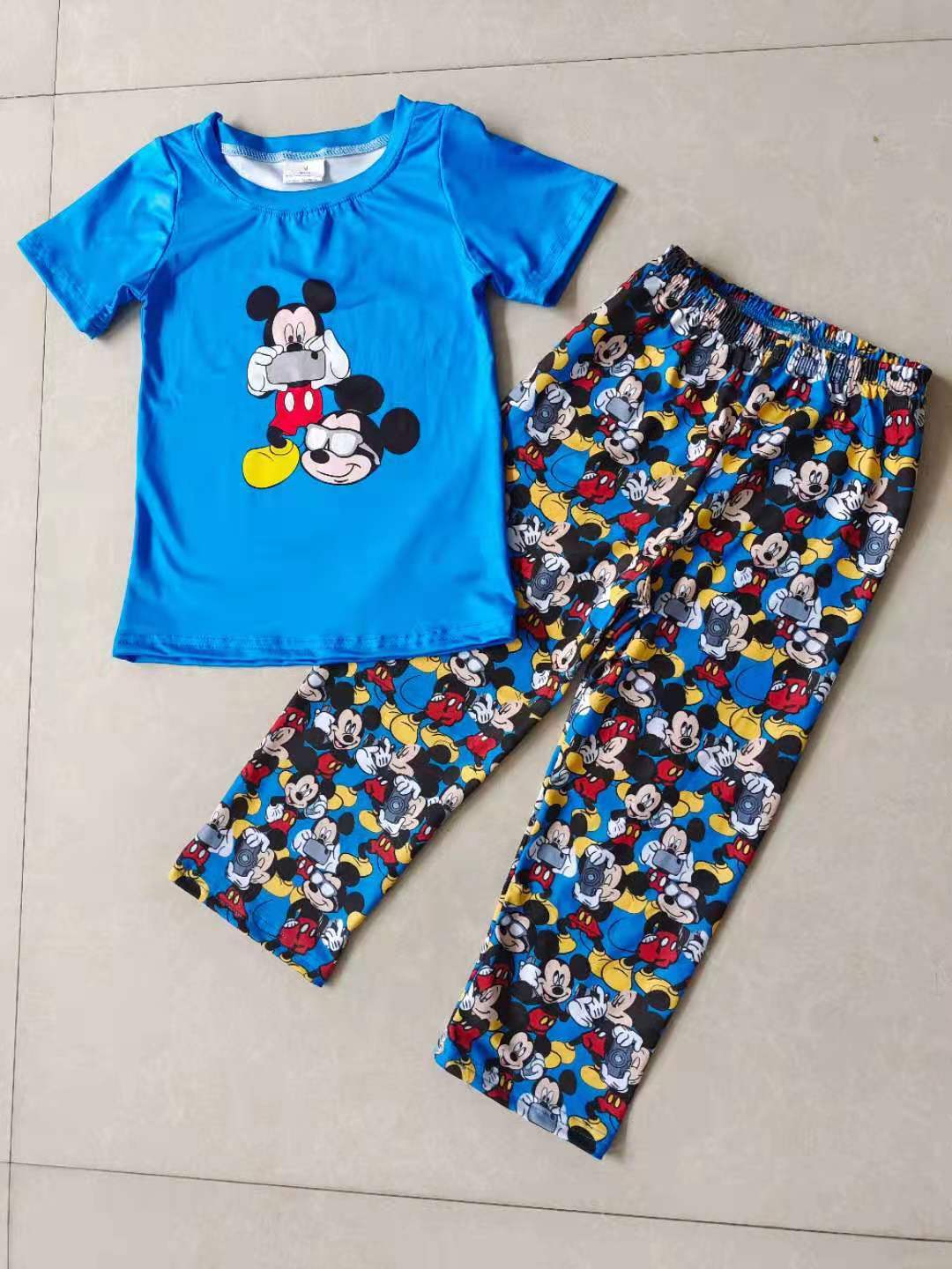 BSPO0337 preorder mouse boys pajamas outfit 202401