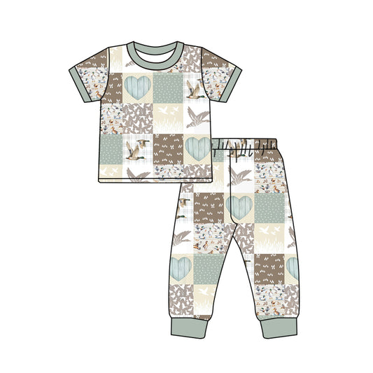 BSPO0352 preorder western pajamas boy outfit 202402