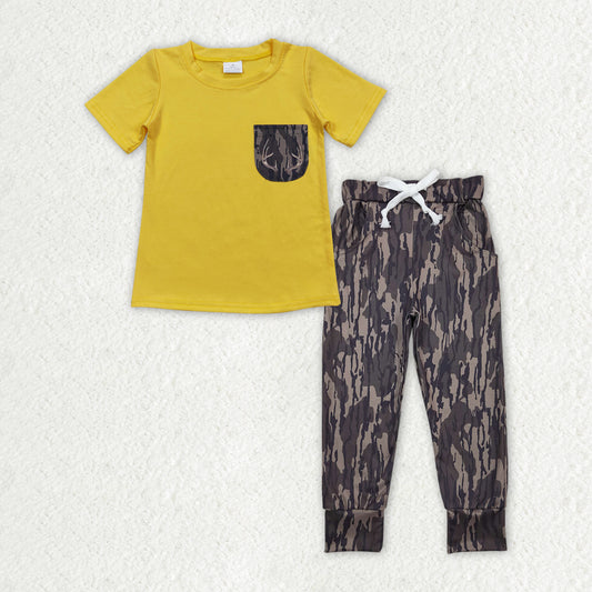 BSPO0379 组合 western deer camo  boy outfit 202404 RTS