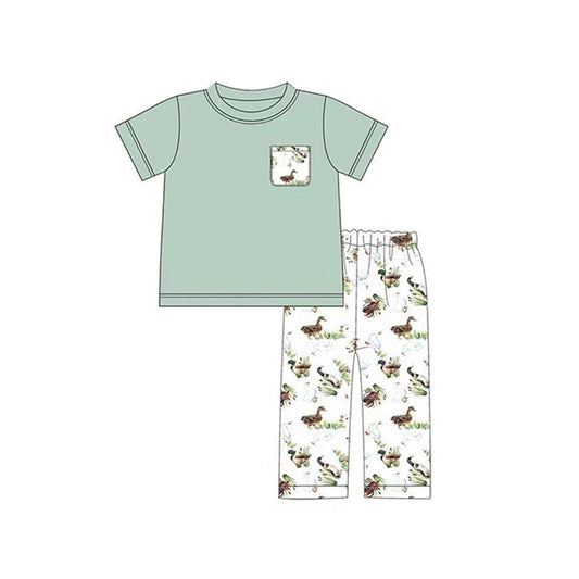 BSPO0392 duck boy pajamas outfit preorder 202404