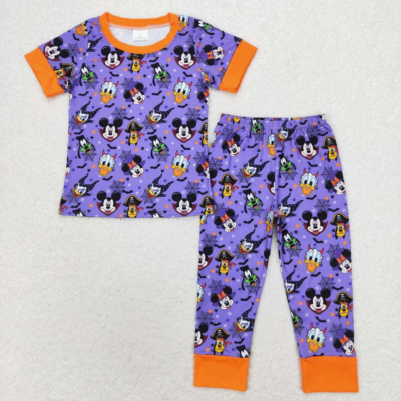 BSPO0434 Halloween mouse cartoon boy pajamas outfit 202406 RTS