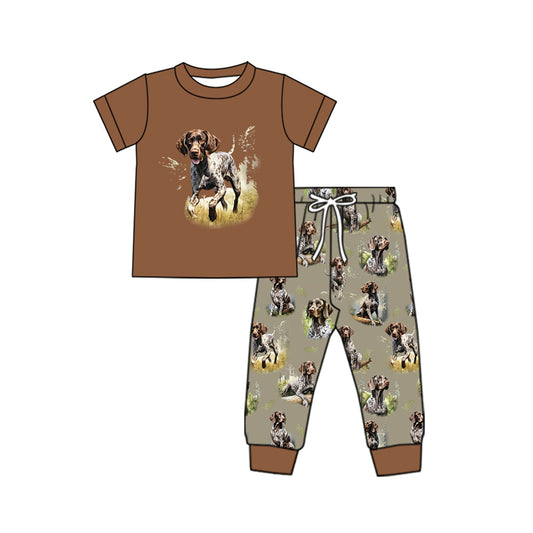 BSPO0513 western  dog hunt boy outfit 202410 preorder sibling