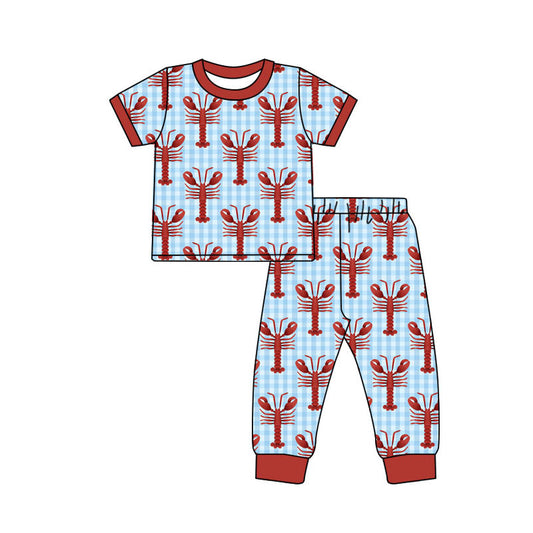 BSPO0596  cray fish sibling boy outfit 202509 preorder