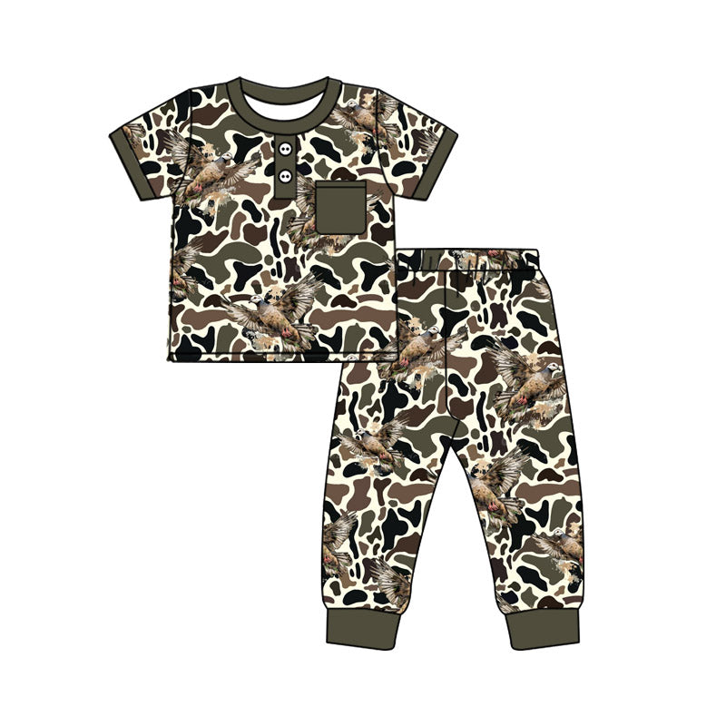 BSPO0598  camo duck boy outfit 202509 preorder